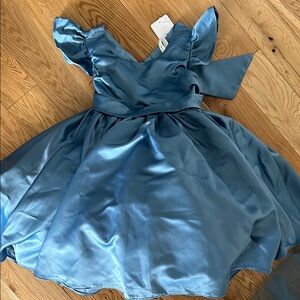 Azazie Violeta flower girl dress size 4 NWT